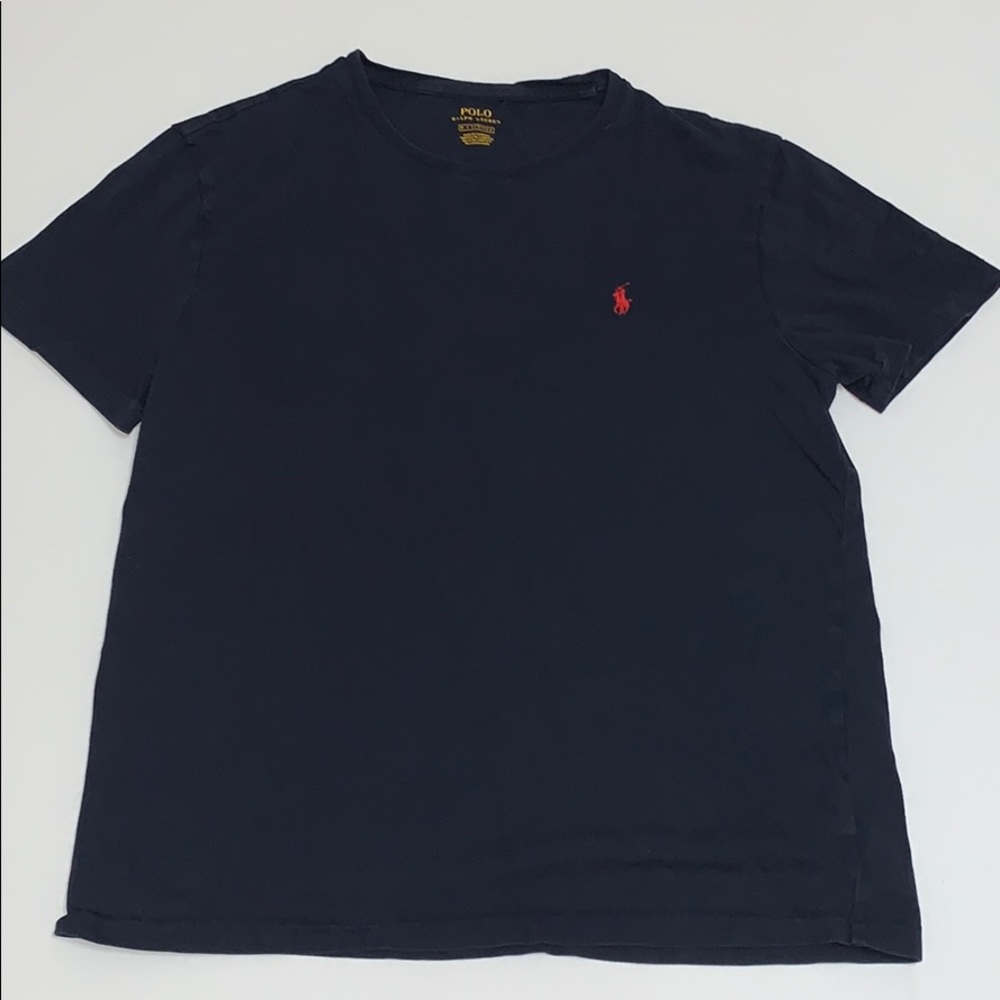 Polo Men’s Short Sleeve Shirt, Blue, Medium